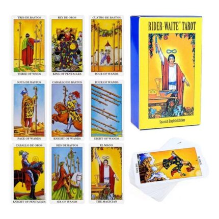 Cartas Tarot Rider Waite Español Con Instructivo + Ebook
