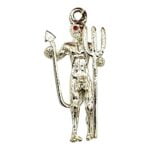 El símbolo del Diablo desplegando poder y dominio, un aliado en tu camino esotérico.