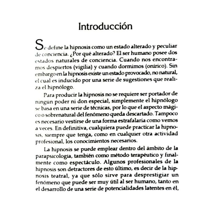 Libro Hipnosis El Control De La Mente Aprender A Hipnotizar