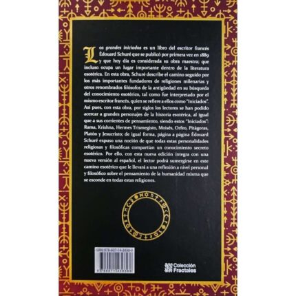 Libro Los Grandes Iniciados Edouard Schuré - Ocultismo