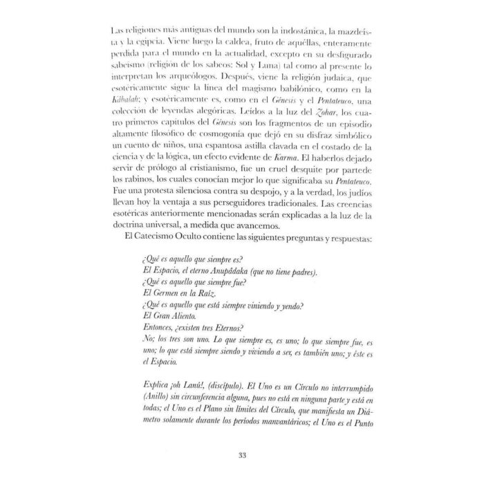 La Doctrina Secreta Vol 1 Helena Blavatsky Gnosticismo Vol I