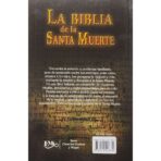 Santa Muerte 30 Cm Transparente Negra Protección +libro