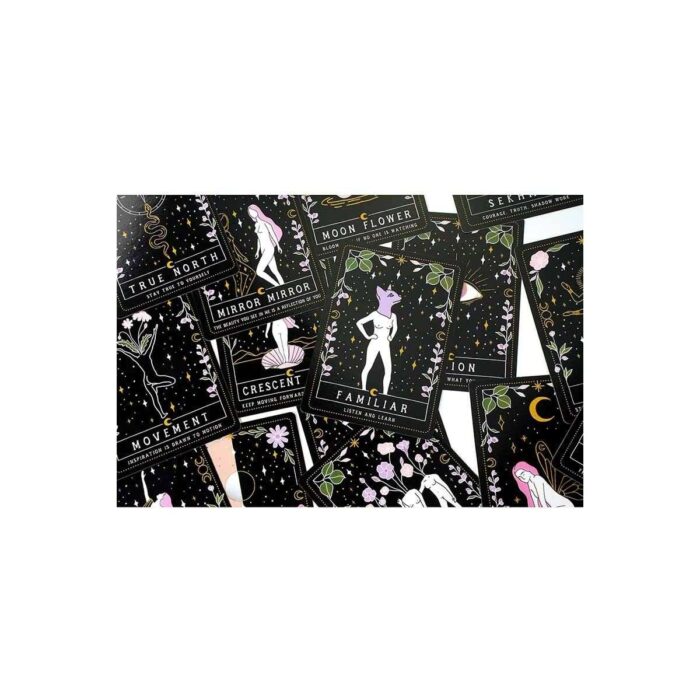 Oraculo Tarot Juvenil Moon Witches Brujas Lunares 48 Cartas