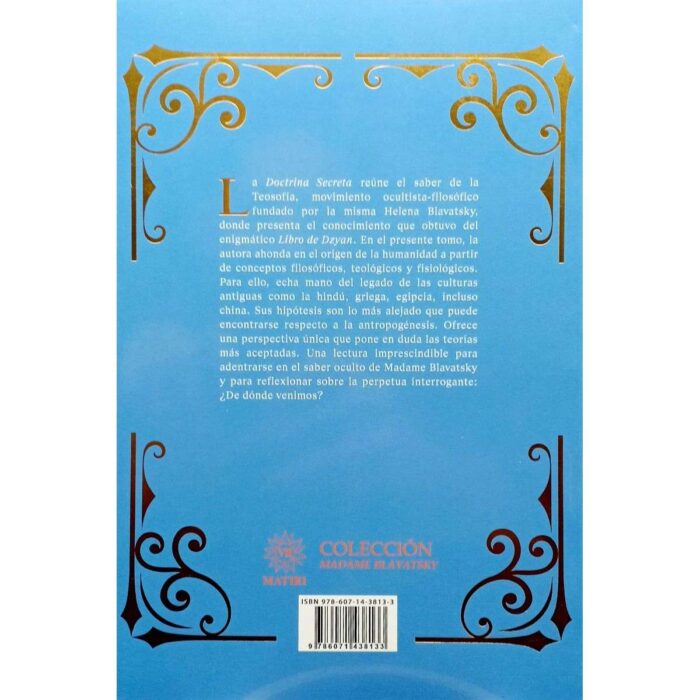 La Doctrina Secreta Vol 1 Helena Blavatsky Gnosticismo Vol I