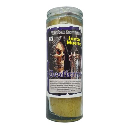 Veladora Santa Muerte Destierro Parafina Aroma Separa Amante
