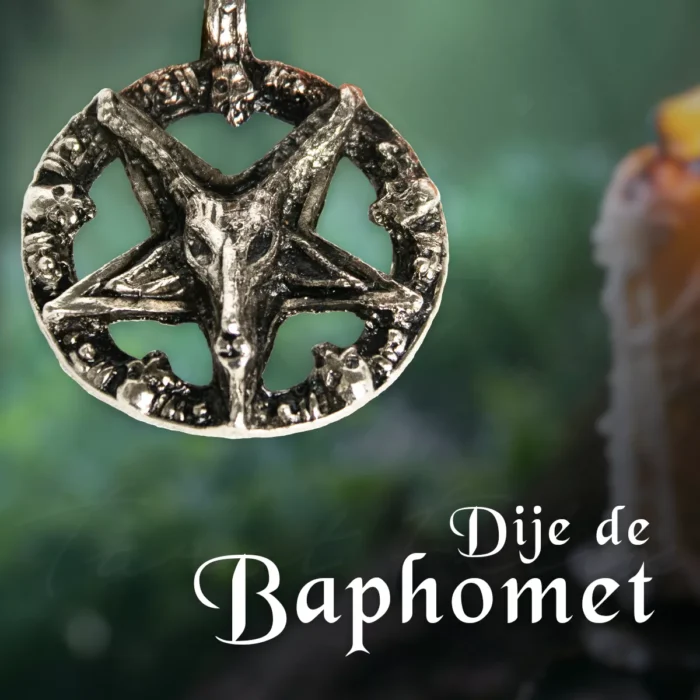 Dije Baphomet Acero Inoxidable Cromado 1