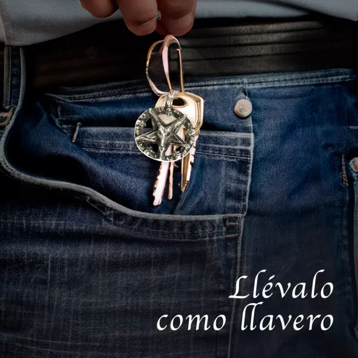 Dije Baphomet Acero Inoxidable Cromado 5