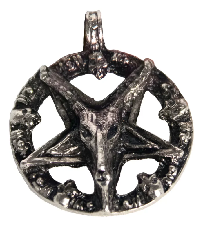 dije baphomet acero inoxidable