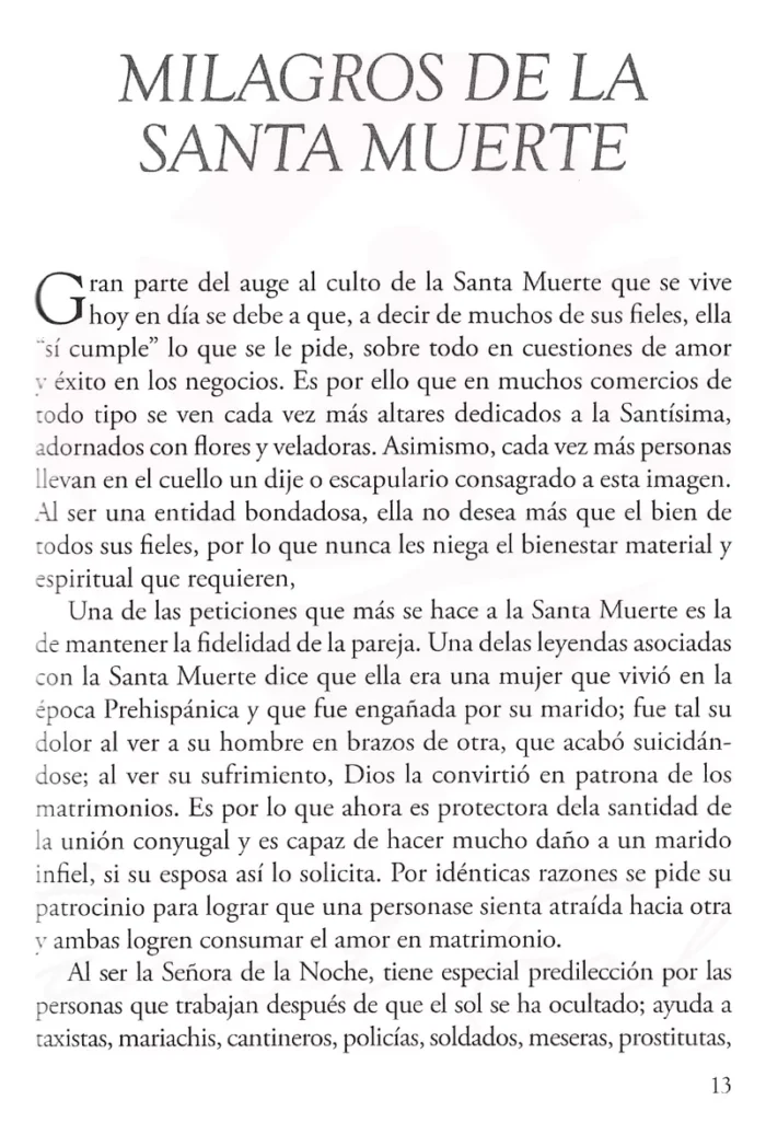 El Libro De La Santa Muerte Rituales Oraciones Trabajos 2