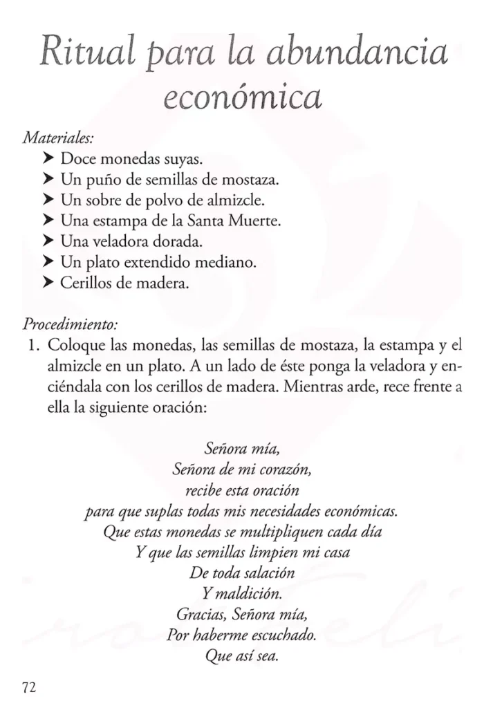 El Libro De La Santa Muerte Rituales Oraciones Trabajos 5