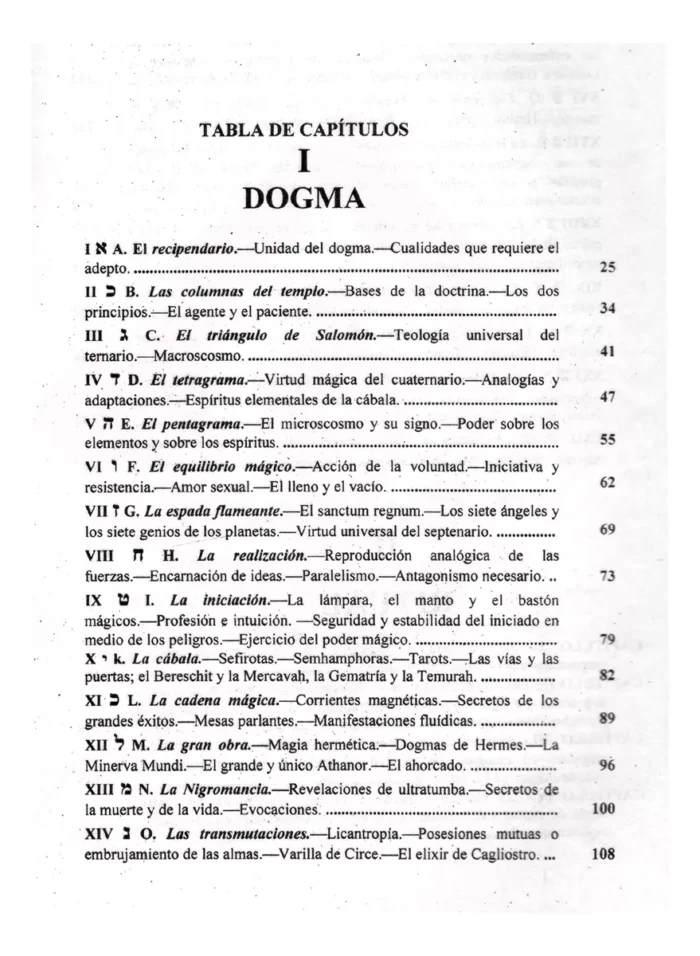 Libro Dogma Y Ritual Alta Magia Eliphas Levi Esoterismo 2