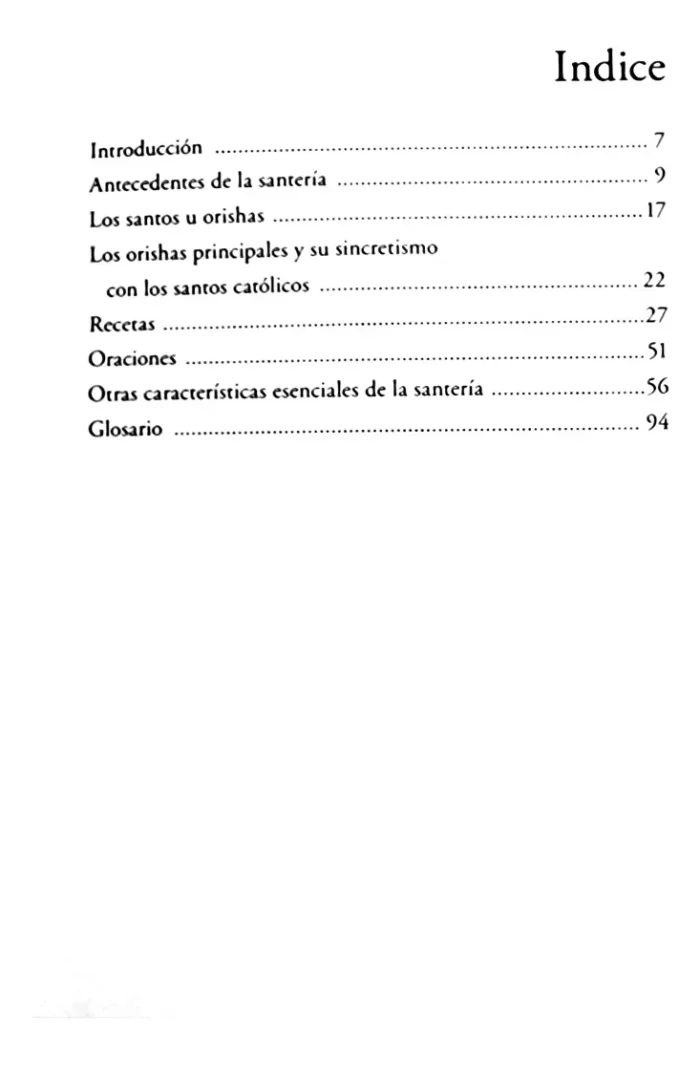 Libro Santeria Cubana Santos Y Orishas Recetas Y Oraciones 1