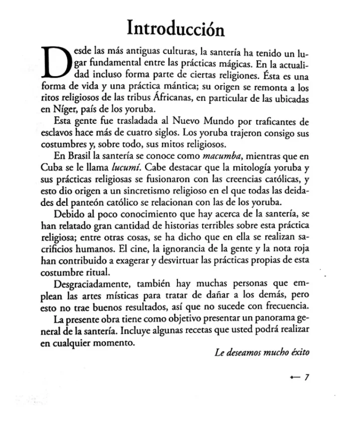Libro Santeria Cubana Santos Y Orishas Recetas Y Oraciones 3