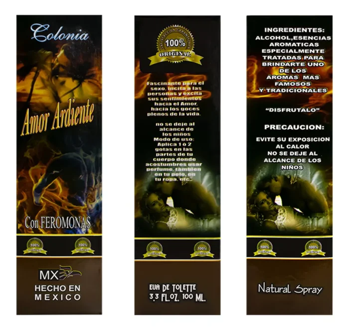 Locion Con Feromonas Amor Ardiente Pasion Deseo Amor 3