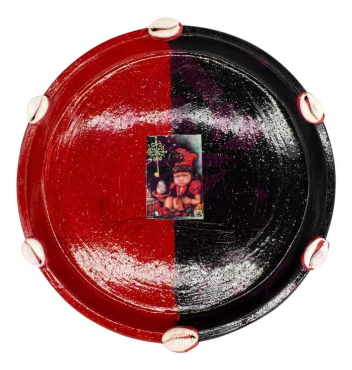 Plato Eleguá 22 cm – ofrendas y rituales sanería protector de caminos