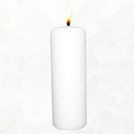 Vela Cirio Velon Blanco Parafina Aroma 1 Kg Velón Limpias