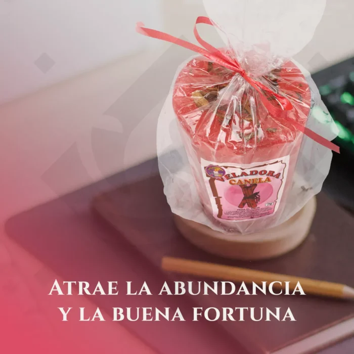 Veladora De Canela Amor Abundancia Exito Dinero Amarres 3