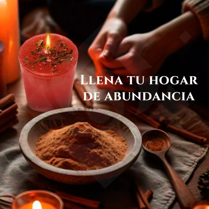 Veladora De Canela Amor Abundancia Exito Dinero Amarres 6