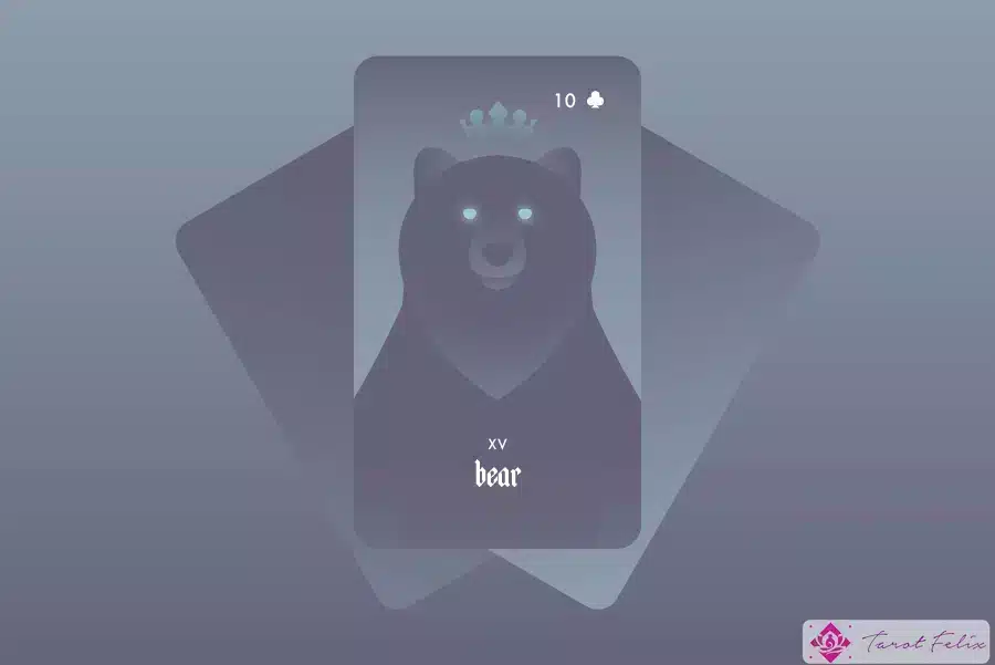Significado y combinaciones de la carta del Oso Lenormand