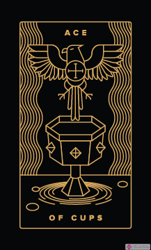 As de copas: las mejores cartas del tarot del amor para realizar una lectura de tarot