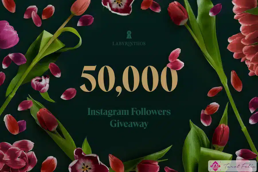 Sorteo de 50.000 seguidores de Instagram