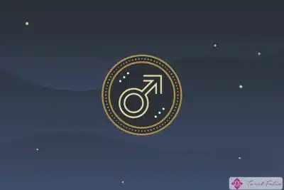 Símbolo de astrología de Marte