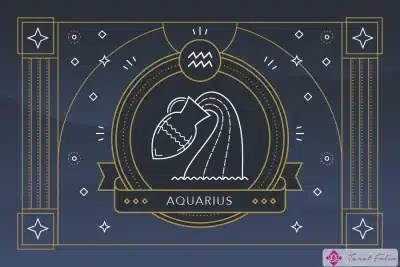 El símbolo del signo zodiacal Acuario