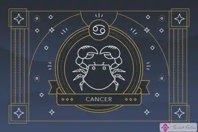 El símbolo del signo zodiacal Cáncer