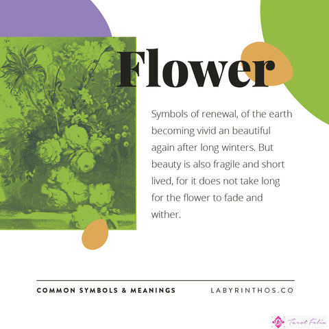 Simbolismo de las flores - Significado del símbolo de las flores en el Tarot