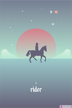 The Rider: las mejores tarjetas de amor de Lenormand para una lectura de Lenormand