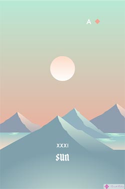 The Sun: las mejores tarjetas de amor de Lenormand para una lectura de Lenormand