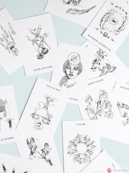 Dibujos para el Tarot del Espíritu Luminoso
