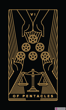 Seis de Oros: las mejores cartas del Tarot del dinero para obtener en una lectura de tarot