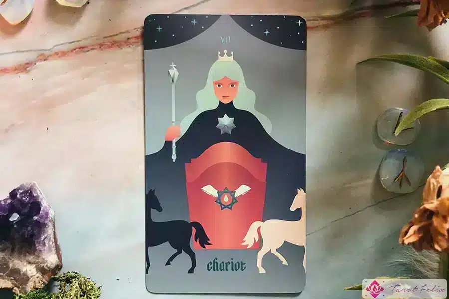 La tirada de cartas del Tarot del Carro