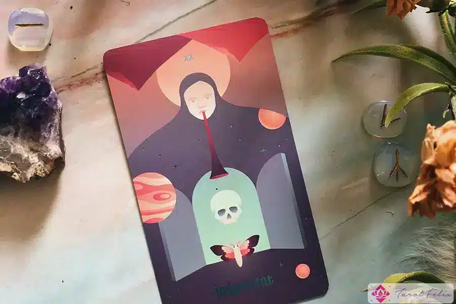 Tirada de cartas del Tarot del Juicio