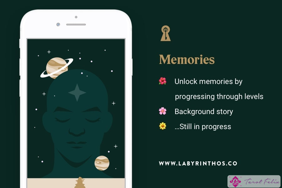 Actualización gratuita de la aplicación Labyrinthos Academy Tarot - Historia 