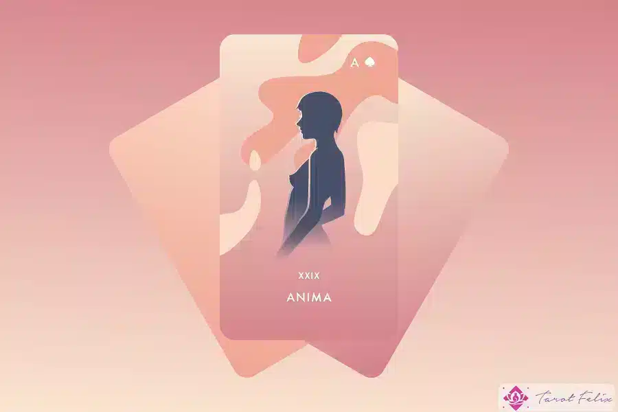 Significado y combinaciones de la carta Anima (Mujer) Lenormand