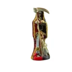 Santa Muerte Reversible Vestida 15 Cm+Libro
