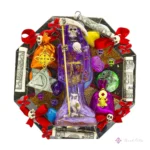semillero santa muerte morada espejo octagonal protección intuición espiritual