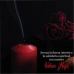 Vela Roja Esotérica 10cm para Amarres y Endulzamientos Amorosos | Tarot Felix