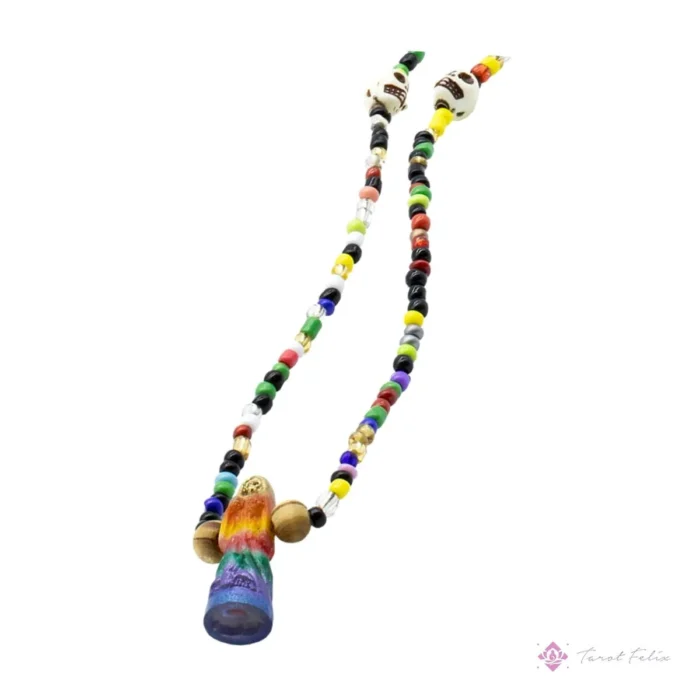 Collar Rosario Santa Muerte: Protección y Poder Espiritual | Tarot Felix