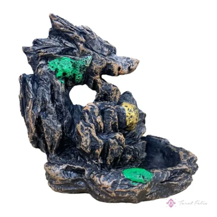 Incensario Dragón Cascada: Arte y Fantasía en Tu Hogar