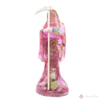 santa muerte rosa 30 cm curada biblia amor protección espiritual