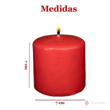 Vela Roja de Amor y Velón Esotérico para Amarres y Endulzamientos | Tarot Felix