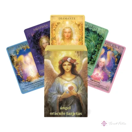 Oráculo de los Ángeles de Cristal: Tarot y Guía Espiritual + eBook Gratis