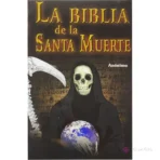 Figura de Santa Muerte Roja 15 cm para Amor y Protección + Libro Especial