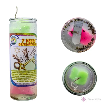 Pack Veladora Gel 7 Veces Destrancadera - Protección Espiritual