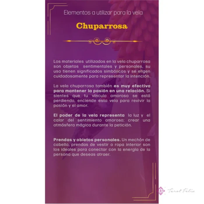 Veladora Gel Chuparrosa: Amor