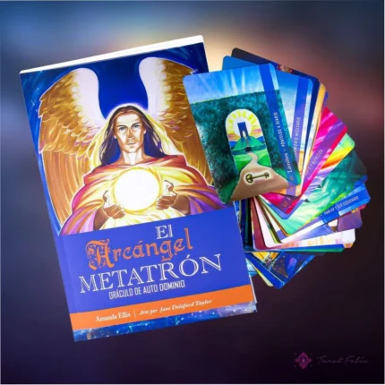 Tarot Metatron: Oráculo del Arcángel con 55 Cartas y Libro Guía