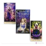 Tarot Crystal Visions: Guía Espiritual y Adivinación con 78 Cartas + eBook